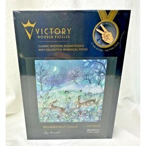 NEW Victory Wooden Puzzle Midsummer Nights Dream Sealed 256 PC